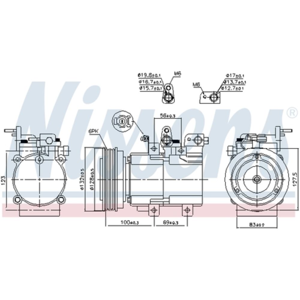 Ilmastointilaitteen kompressori 30-05204