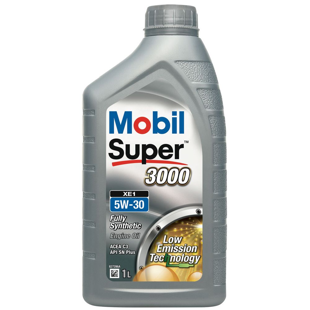 Mobil Super 3000 XE1 5W-40 motorolja 1 l