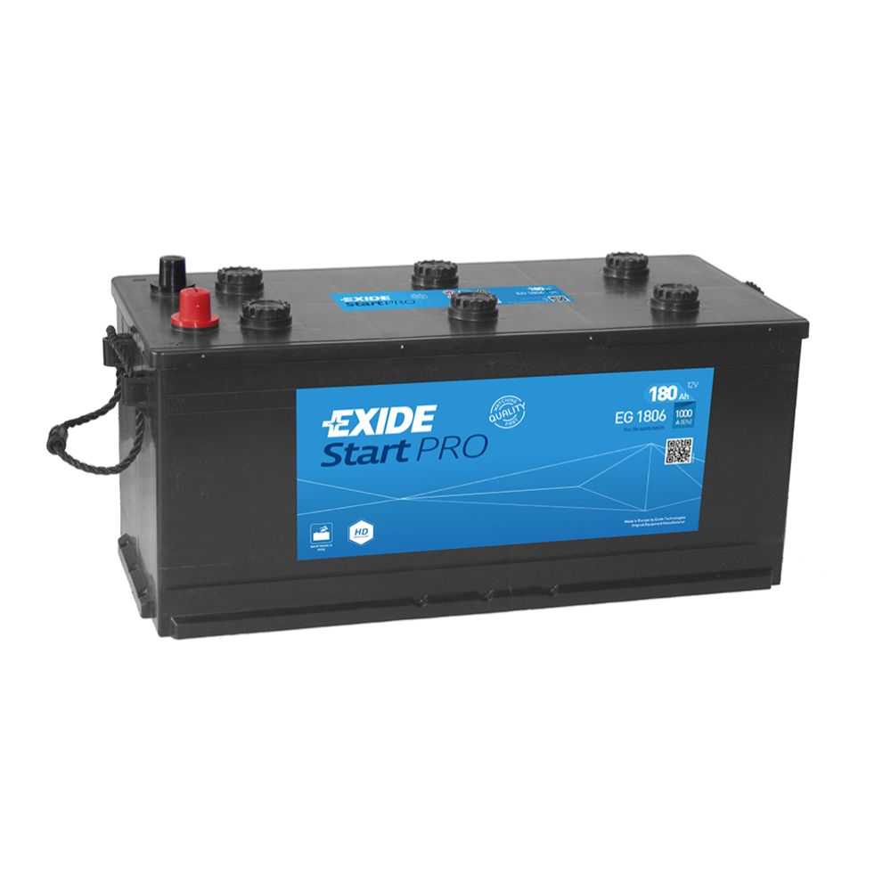 Exide EG1806 batteri 180 Ah/1000 A L513 x B218 x H225