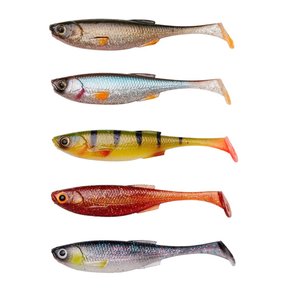 Savage Gear Craft Shad jigide komplekt 7,2 cm, 2,6 g, selge vesi, 5 tk