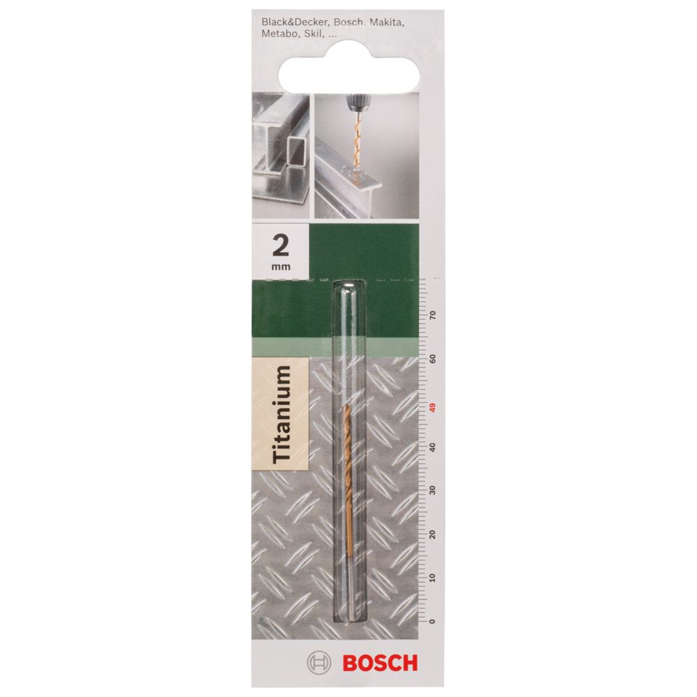 Bosch metallipuur HSS-TiN DIN 338