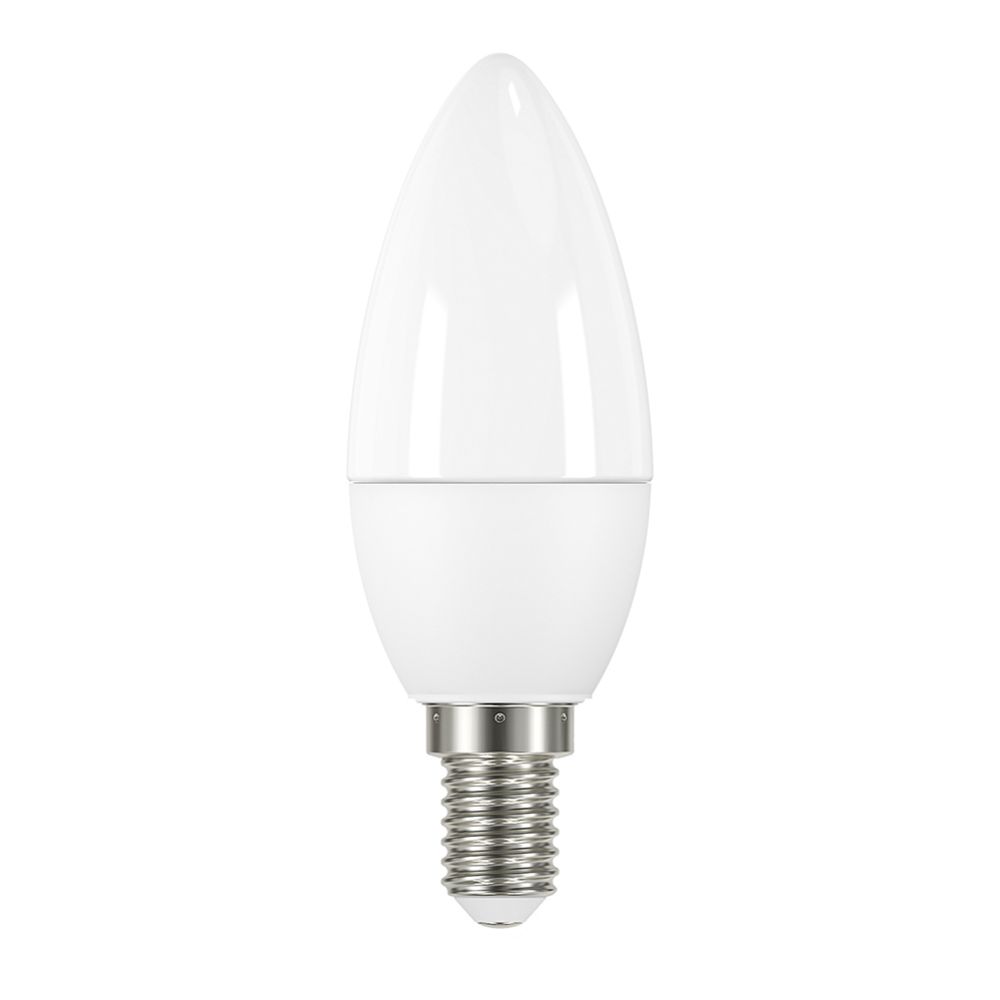 Airam LED-lühterlamp, E14, 4,9 W, 2700 K, 470 lm, 2 tk