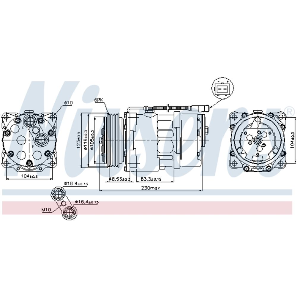 Kliimaseadme kompressor 30-00251