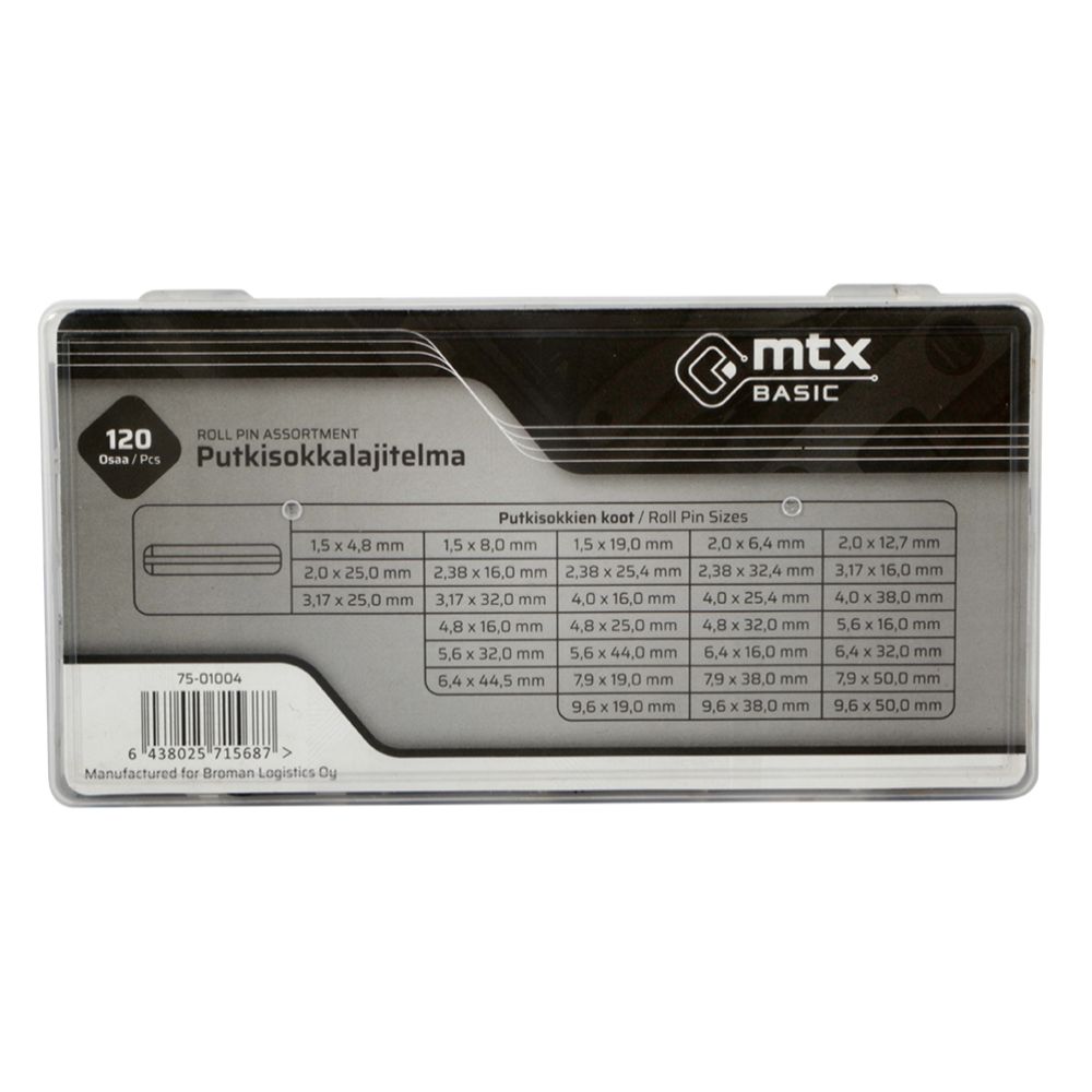 MTX Basic rörsprintsortiment 120 delar