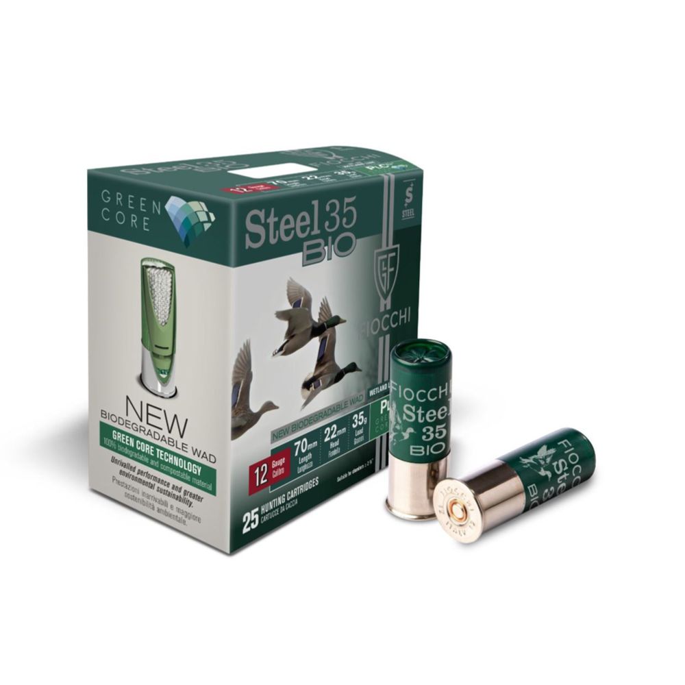 Fiocchi Steel Bio 12/70 35 g #2 3,5 mm 25 st.