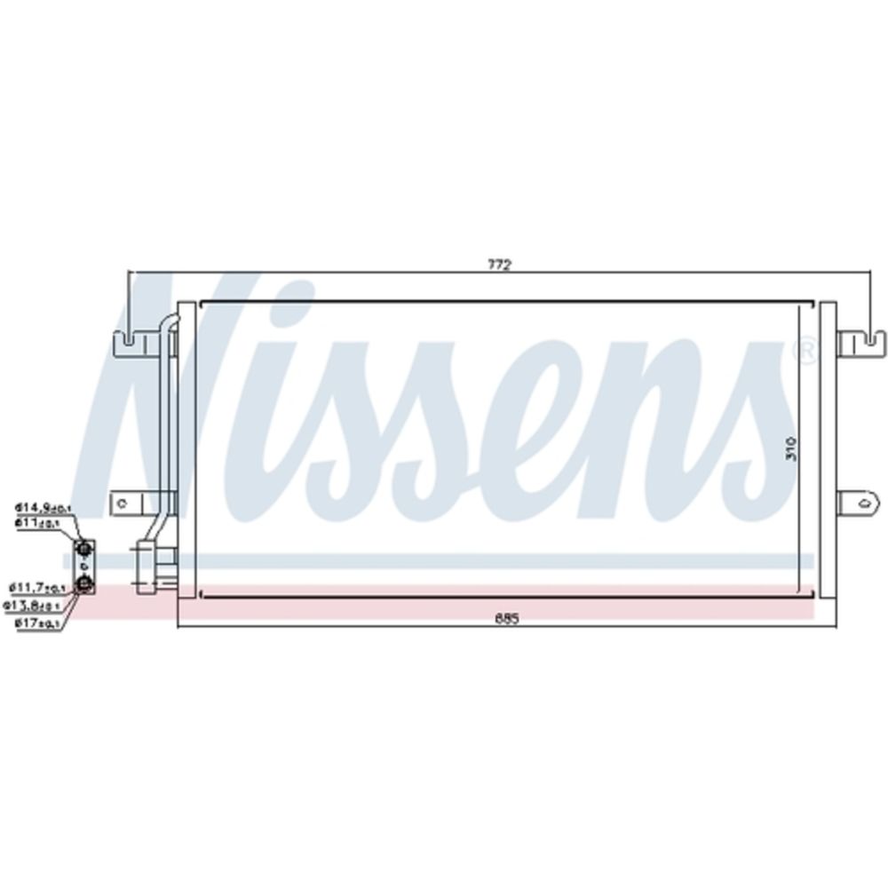 Kliimaseadme kondensaator 30-00159