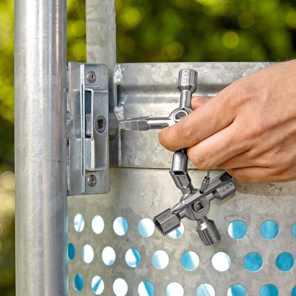 Knipex® 00 11 01 TwinKey elskåpsnyckel