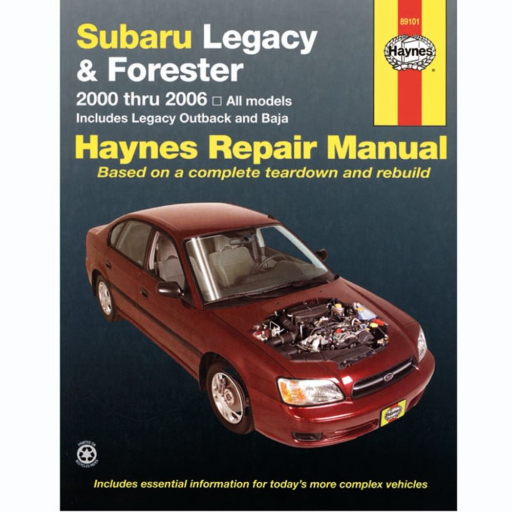 Korjausopas Subaru Legacy englanninkielinen