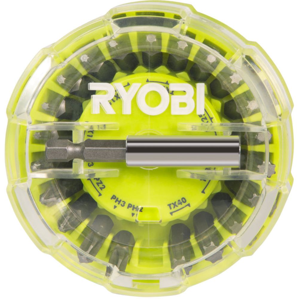 Ryobi 22-osaline kruviotsikute komplekt, RAK22SDHOKT