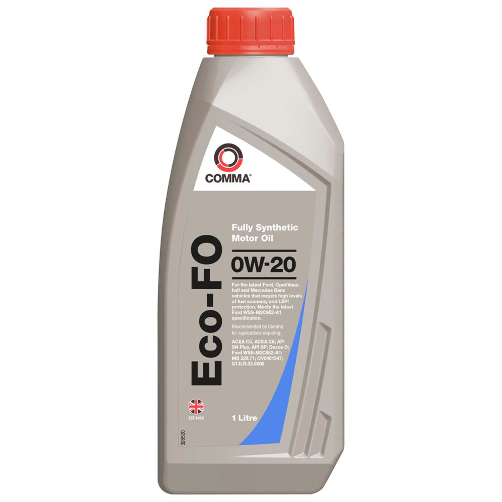 Comma Eco-FO 0W-20 1 l moottoriöljy
