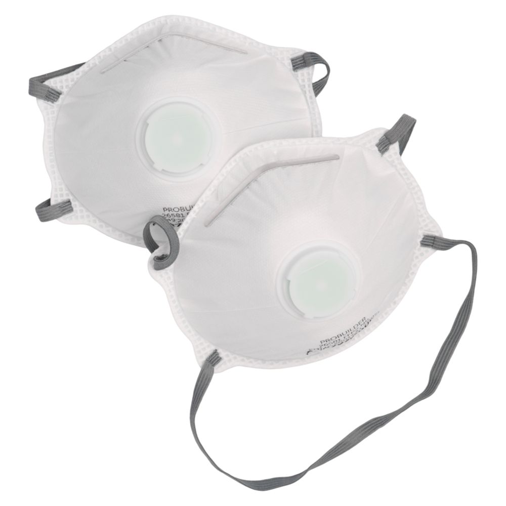 Probuilder FFP2 respiraator ventiiliga 2 tk