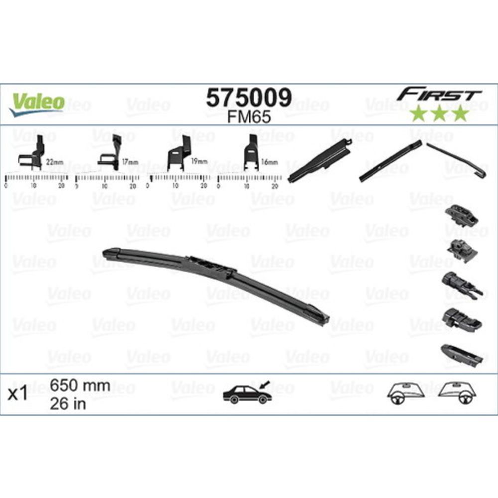 Valeo First MultiConnection FM65 pyyhkijänsulka 65 cm