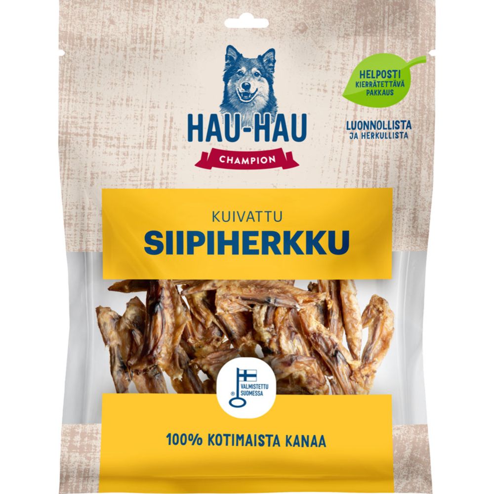 Hau-Hau Champion Kuivattu kanan siipiherkku 240 g