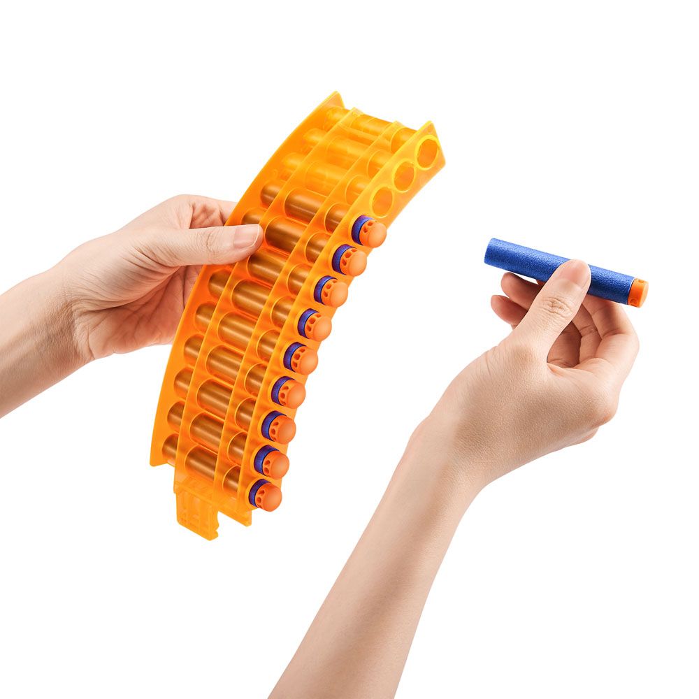 X-Shot Insanity Mad Mega Barrel mängupüstol ja 72 noolt