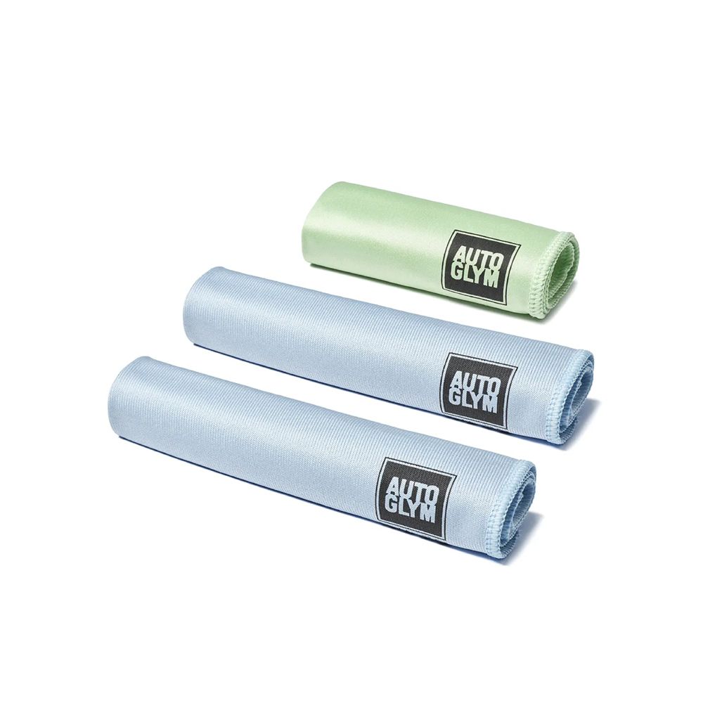 Autoglym Glass & Screen Cloths lasien- ja näytönpuhdistusliinat 3 kpl