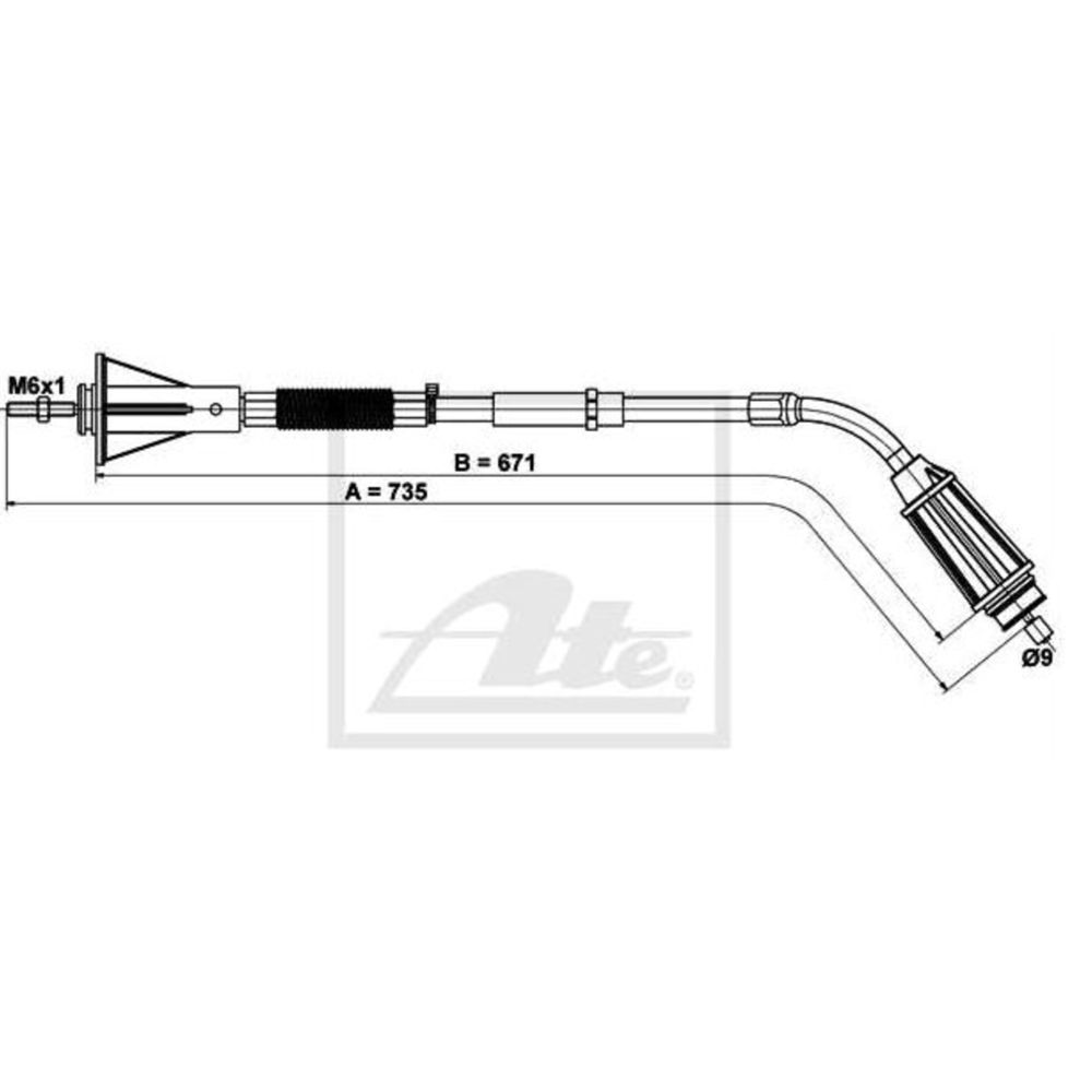 Käsijarruvaijeri 24-7905