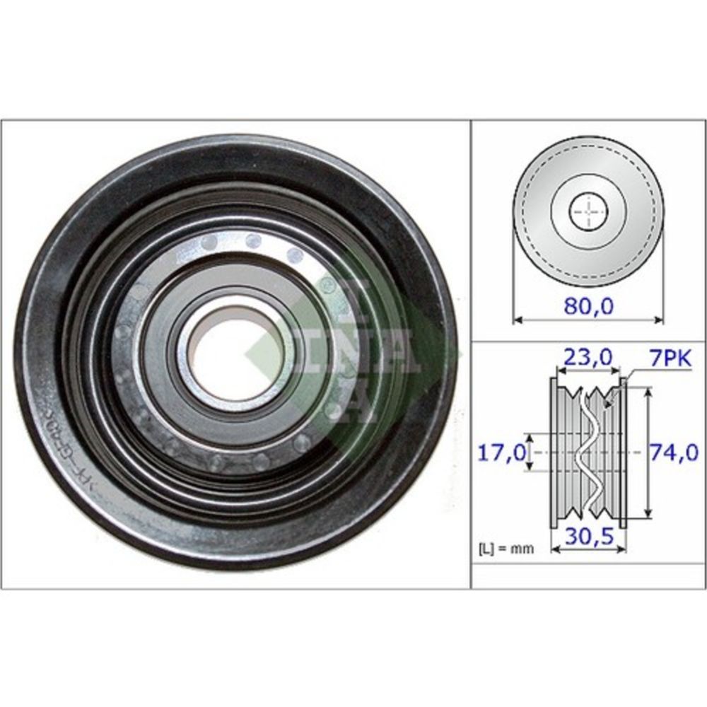 Soonrihma seade-/juhtrull 30-05493