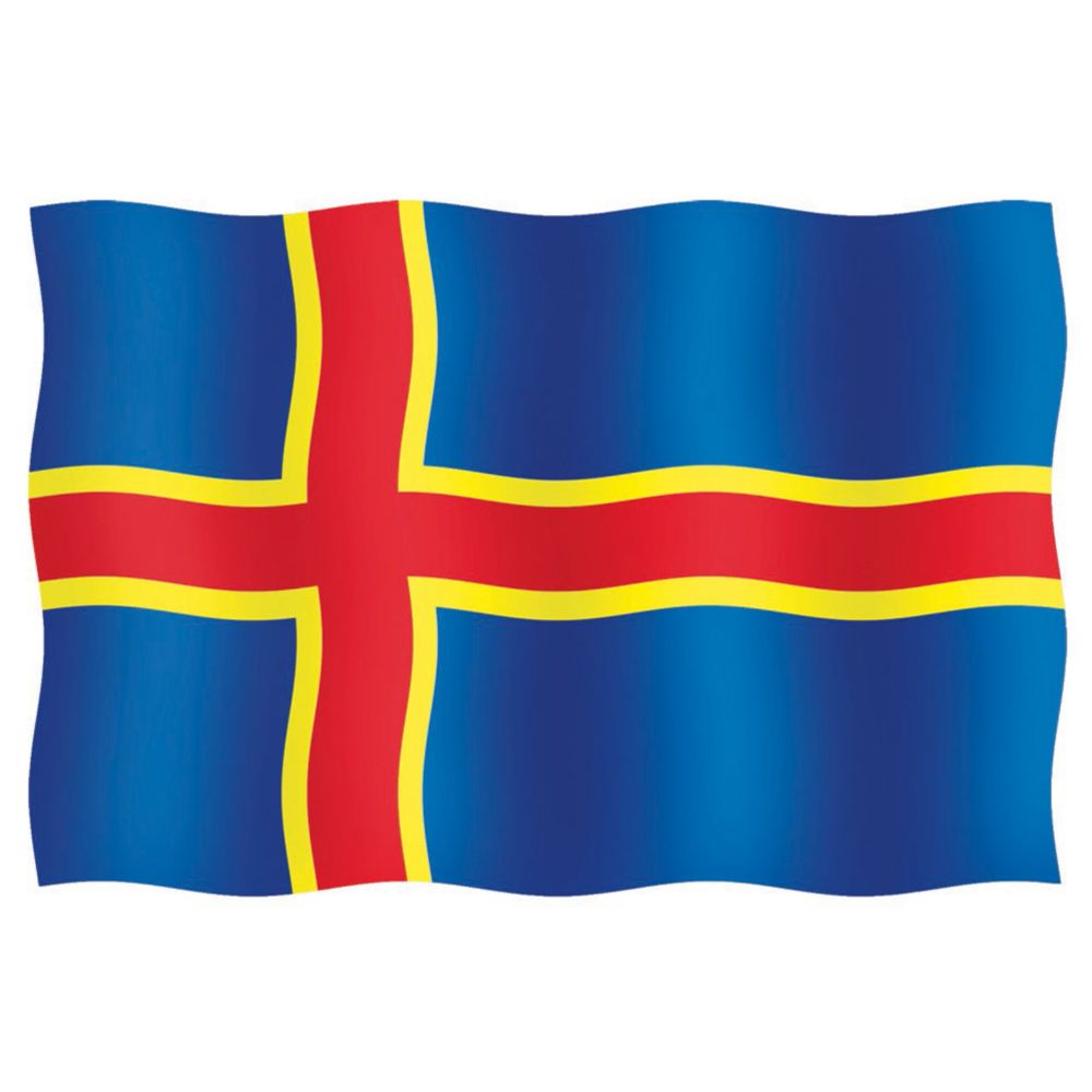 Gästflagga Åland 20 x 30 cm