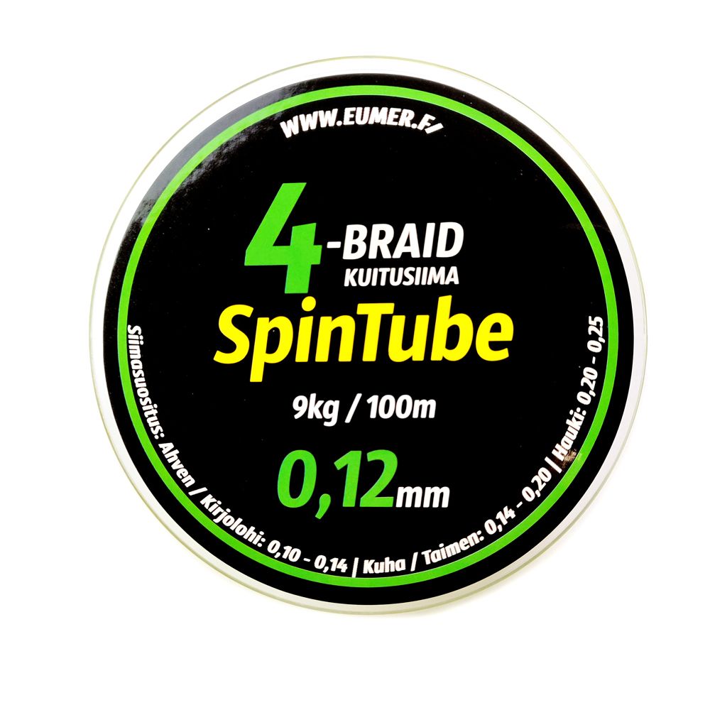 Spintube 4 flätlina 100 m 0,30 mm 29,6 kg fl. gul
