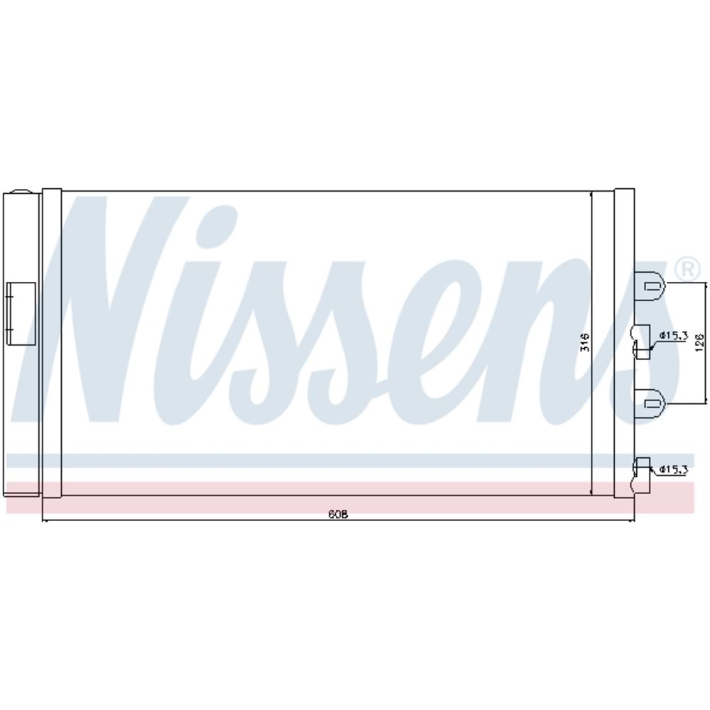Kliimaseadme kondensaator 30-00186