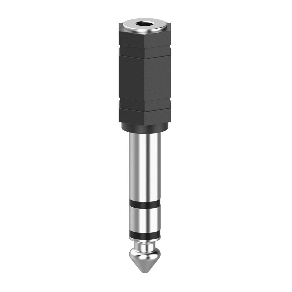 Hama audioadapter, 3,5 mm hona (stereo) - 6,3 mm hane (stereo)