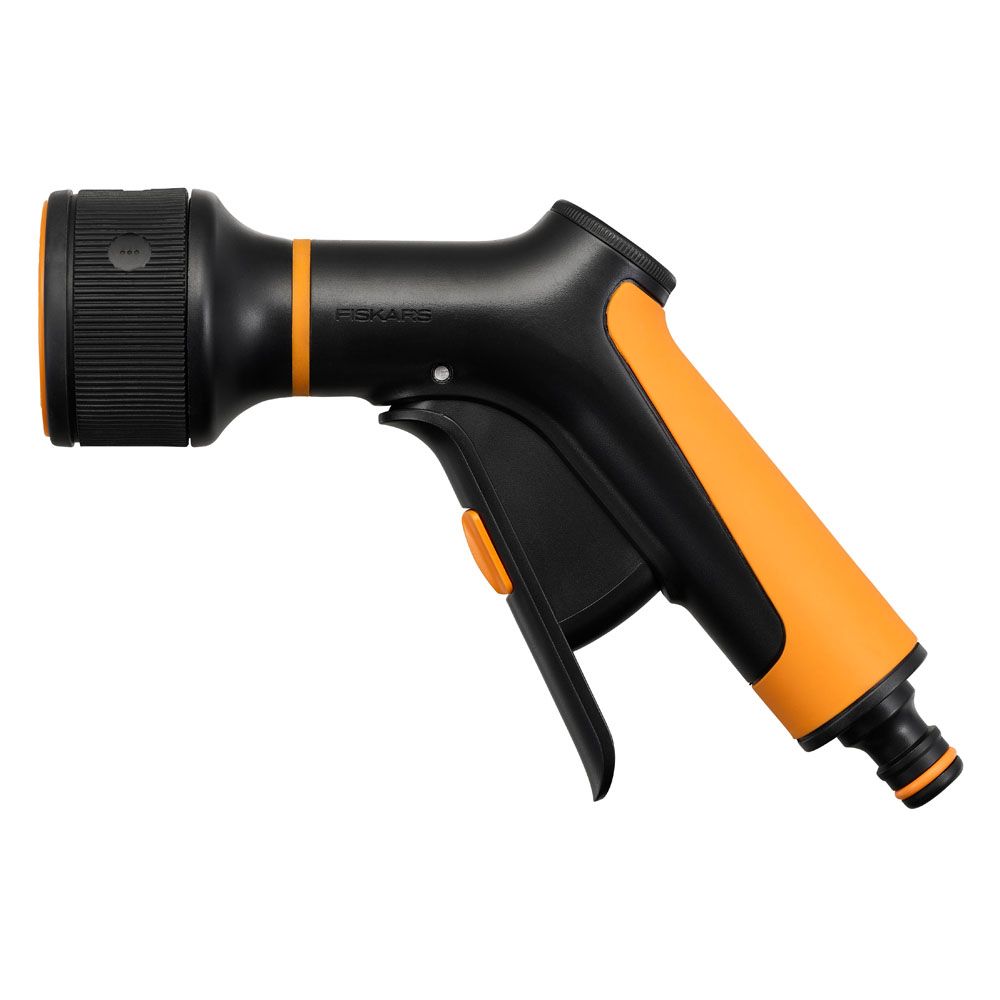 Fiskars Comfort sprinklerpistol 3-funktion, front trigger