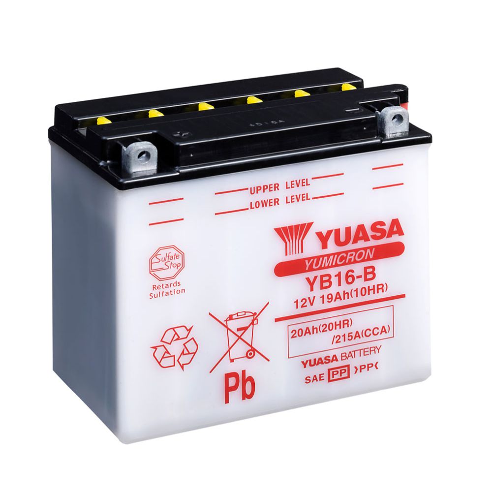 Yuasa MP-akku 12V 19Ah "YB16-B"