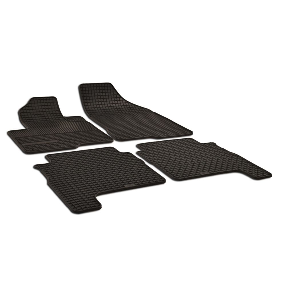 Kummimattide komplekt, Hyundai Santa Fe, 2006-2012, must