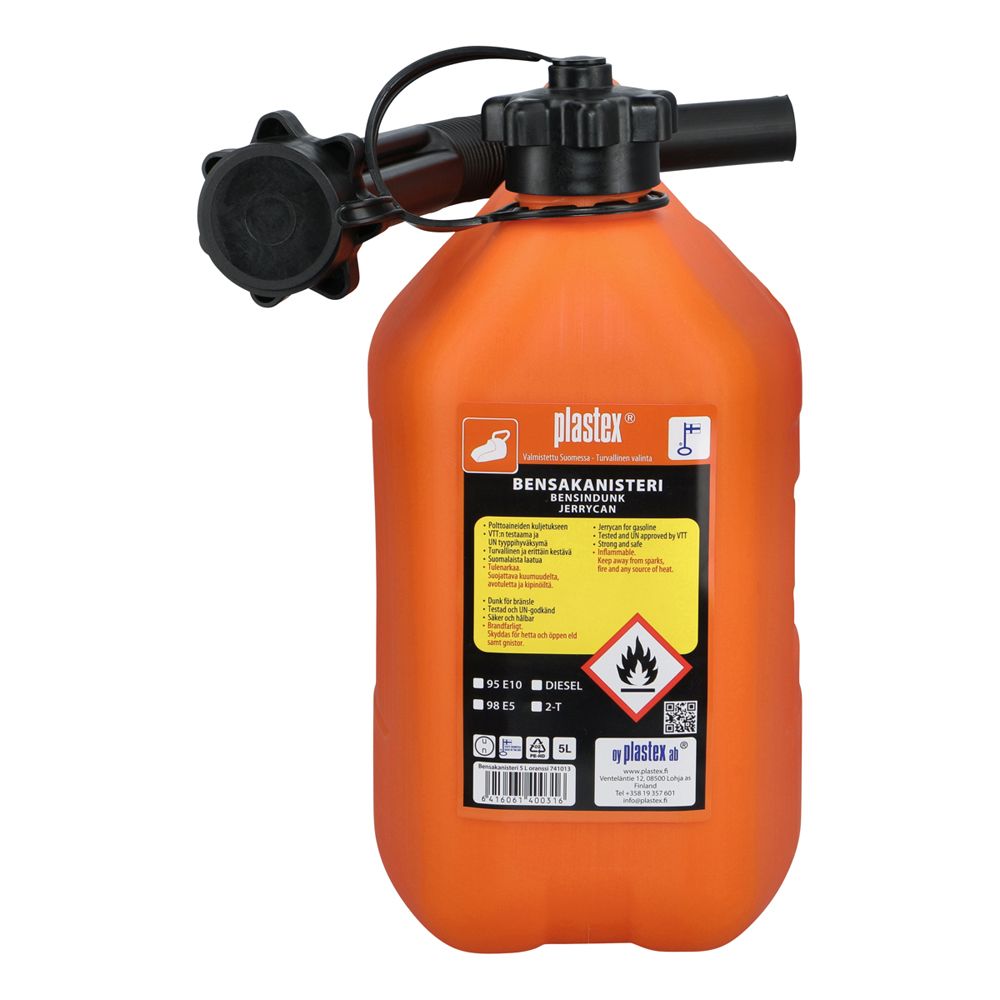 Plastex varukanister oranž 5 l