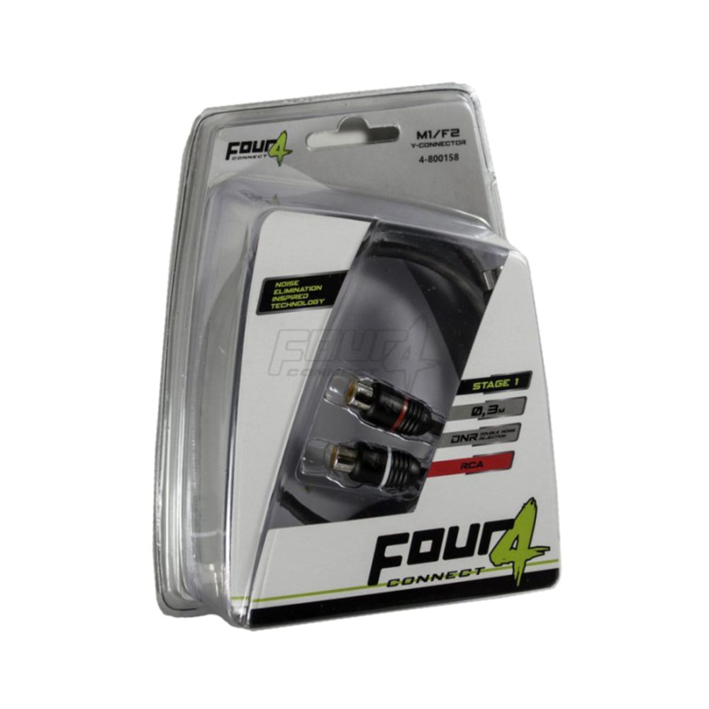 FOUR Connect STAGE1 RCA y-haara 2 x naaras + 1 x uros