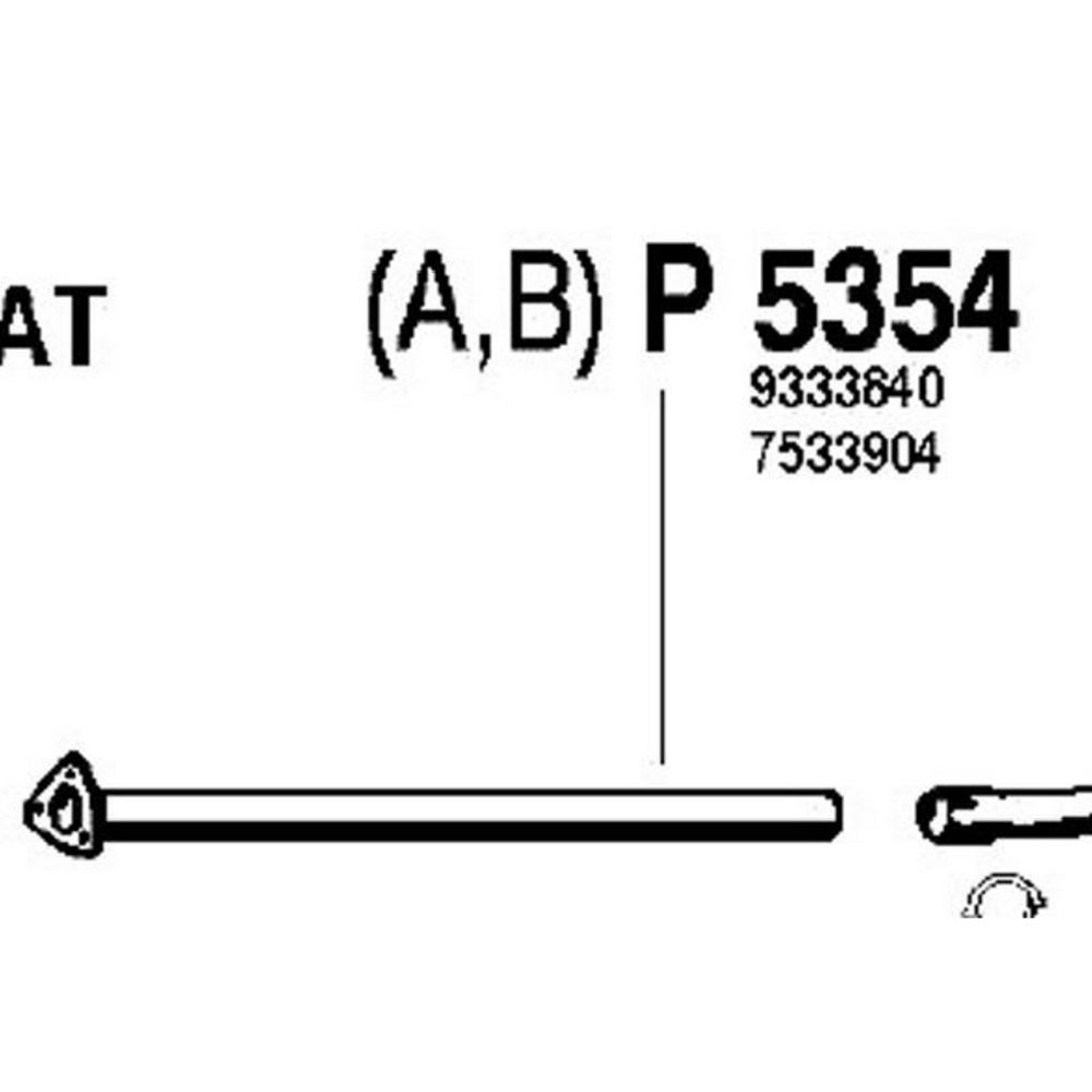 Avgasrör 14-5354