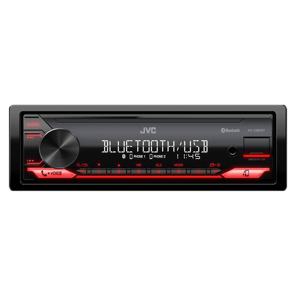 JVC KD-X282BT 1-din autosoitin