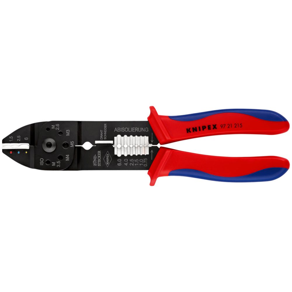 Knipex® 97 21 215 johtoliitinpihdit eristetyt 215 mm