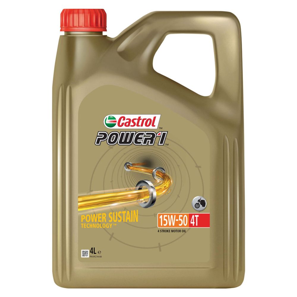 Castrol Power1 4T 15W/50 synteettinen 4L