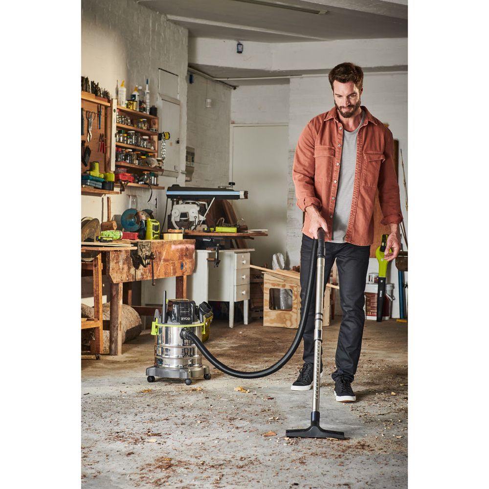 Ryobi ONE+ akkuimuri märkä/kuiva R18WDV-0 runko