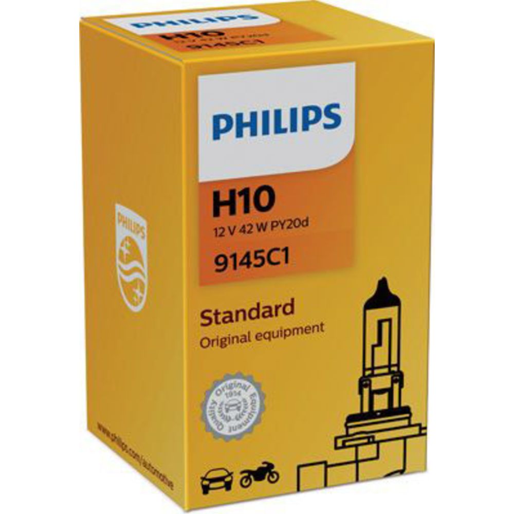 Philips H10-polttimo 12V/42W sumuvalo