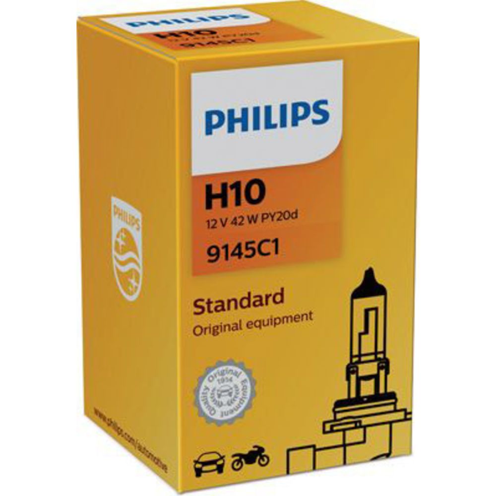 Philips H10-polttimo 12V/42W sumuvalo