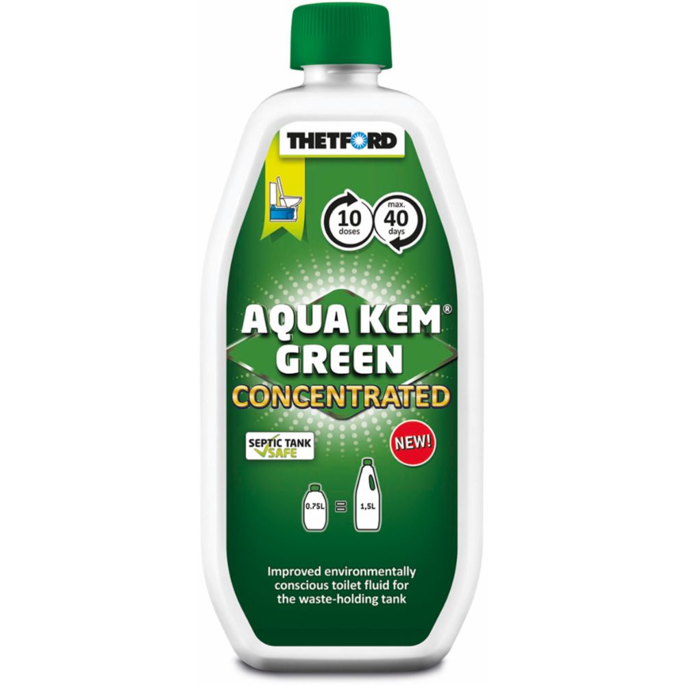 Thetford Aqua Kem® Green WC-kemikaali kontsentraat 0,8 l