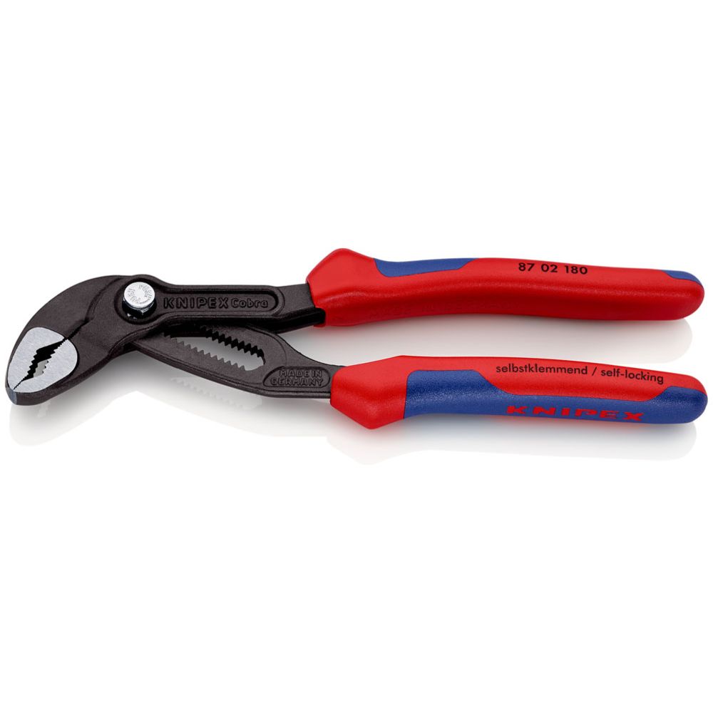 Knipex® 87 02 180 Cobra Ergo polygriptång 180 mm