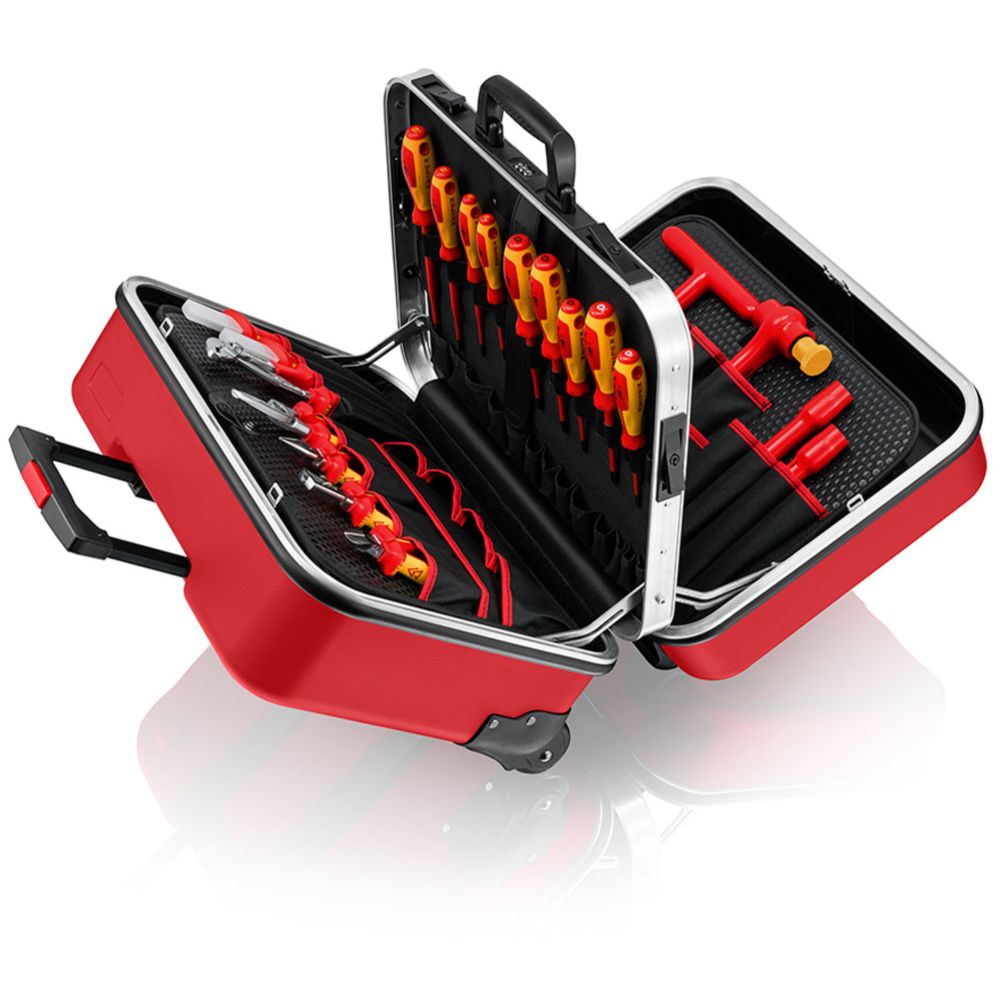 Knipex® 98 99 15 VDE verktygssats i verktygsväska, 47 delar