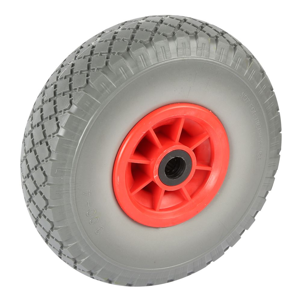 Täiskummratas 3.00-4 hall plastvelg