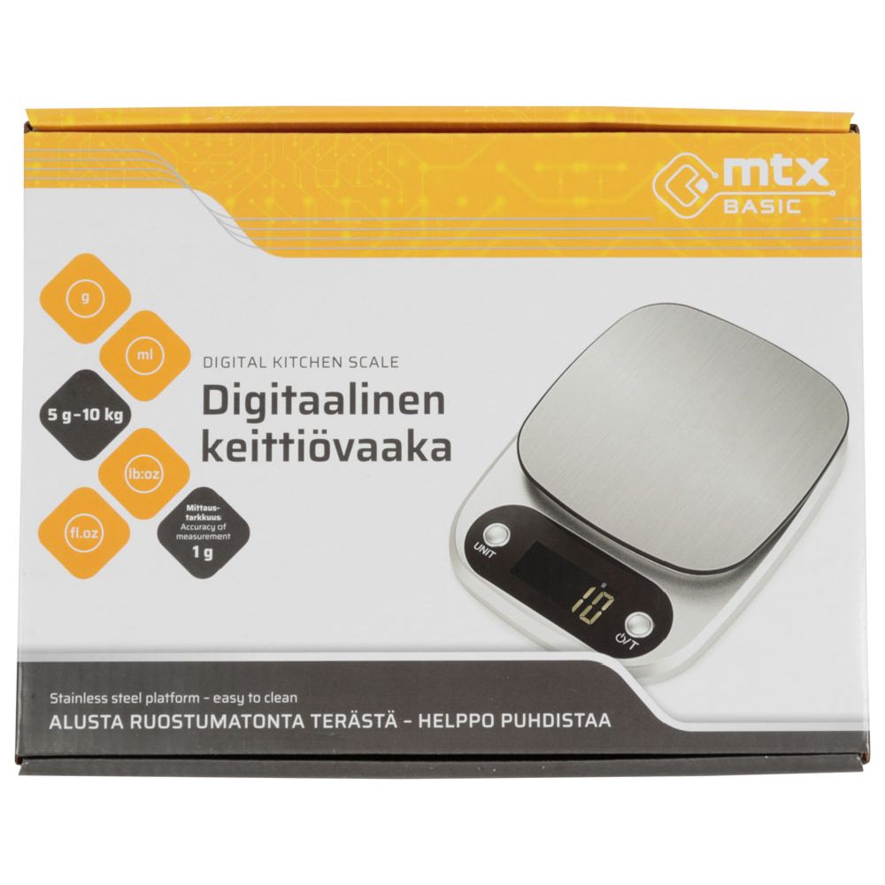 MTX Basic köksvåg med plattform