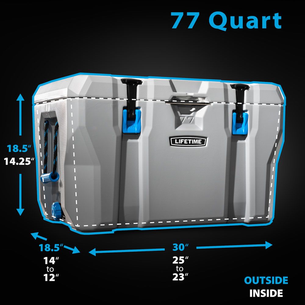 Lifetime 77 QT High Performance Cooler kylmälaukku 73 l