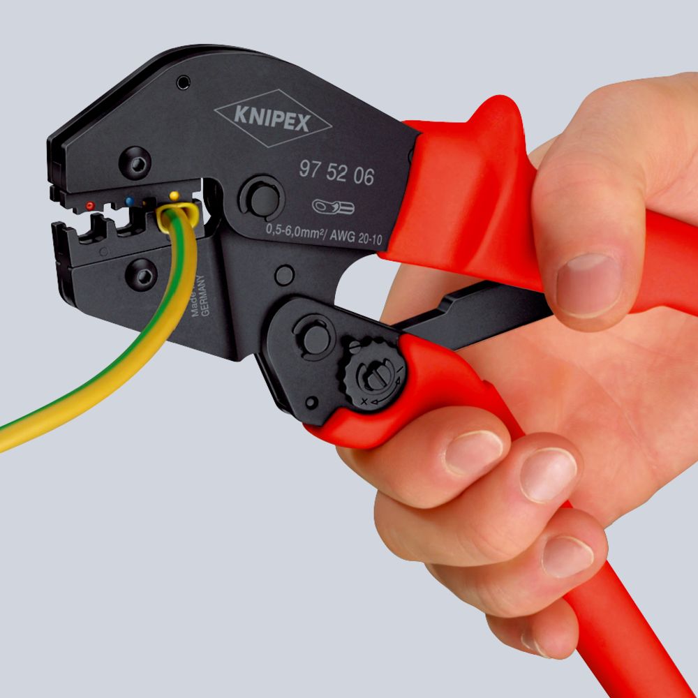 Knipex® 97 52 19 akkukenkäpihdit 35/50mm2 AWG 2+0