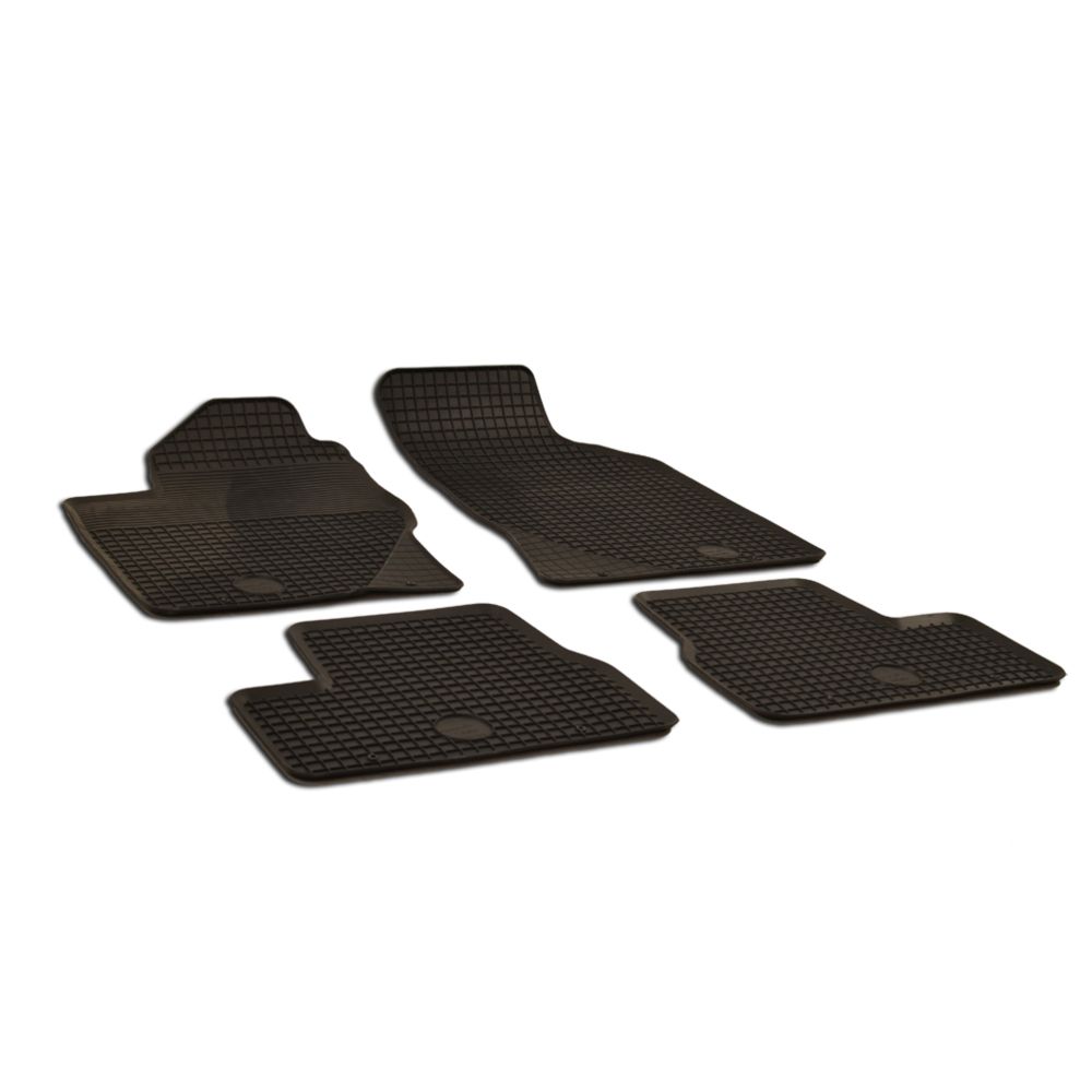 Gummimattsats Lada 2110, 2111, 2112, Priora 2000–2007, 2009 svart