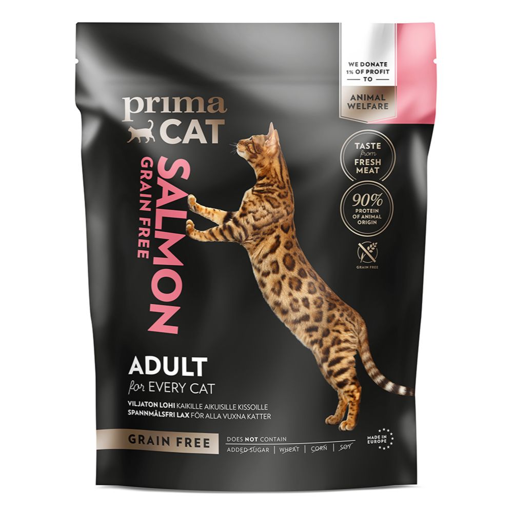 PrimaCat kassitoit lõhega 1,4 kg