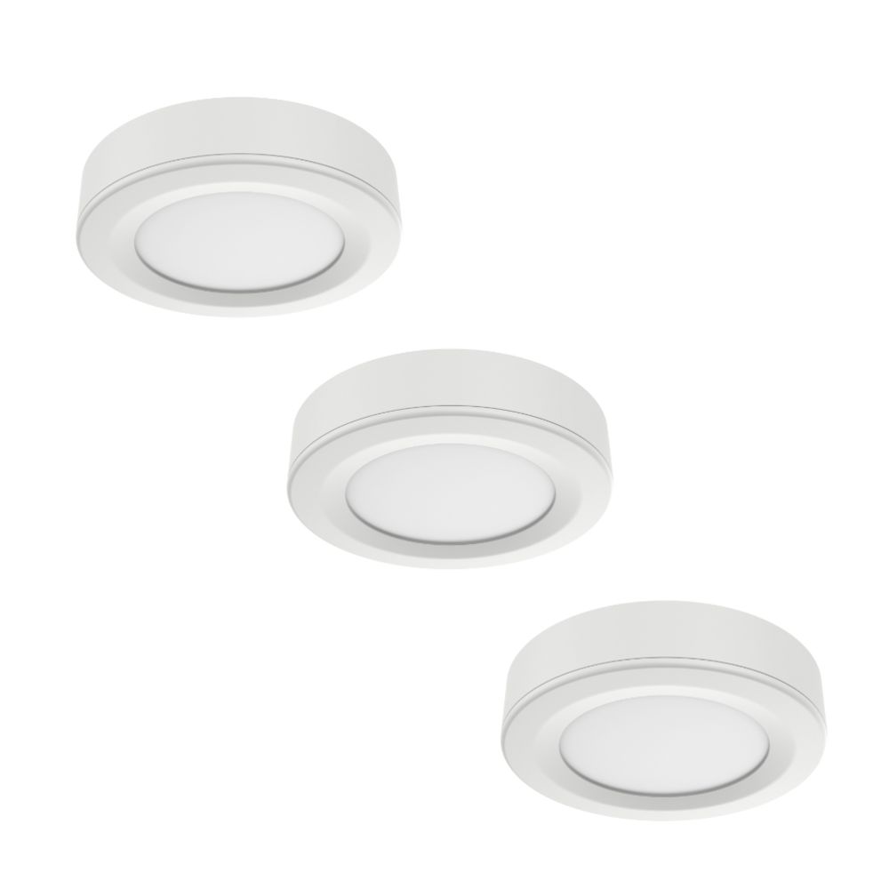 Airam Auri downlightserie vit 3 W 3000 K 150 lm 3 st.
