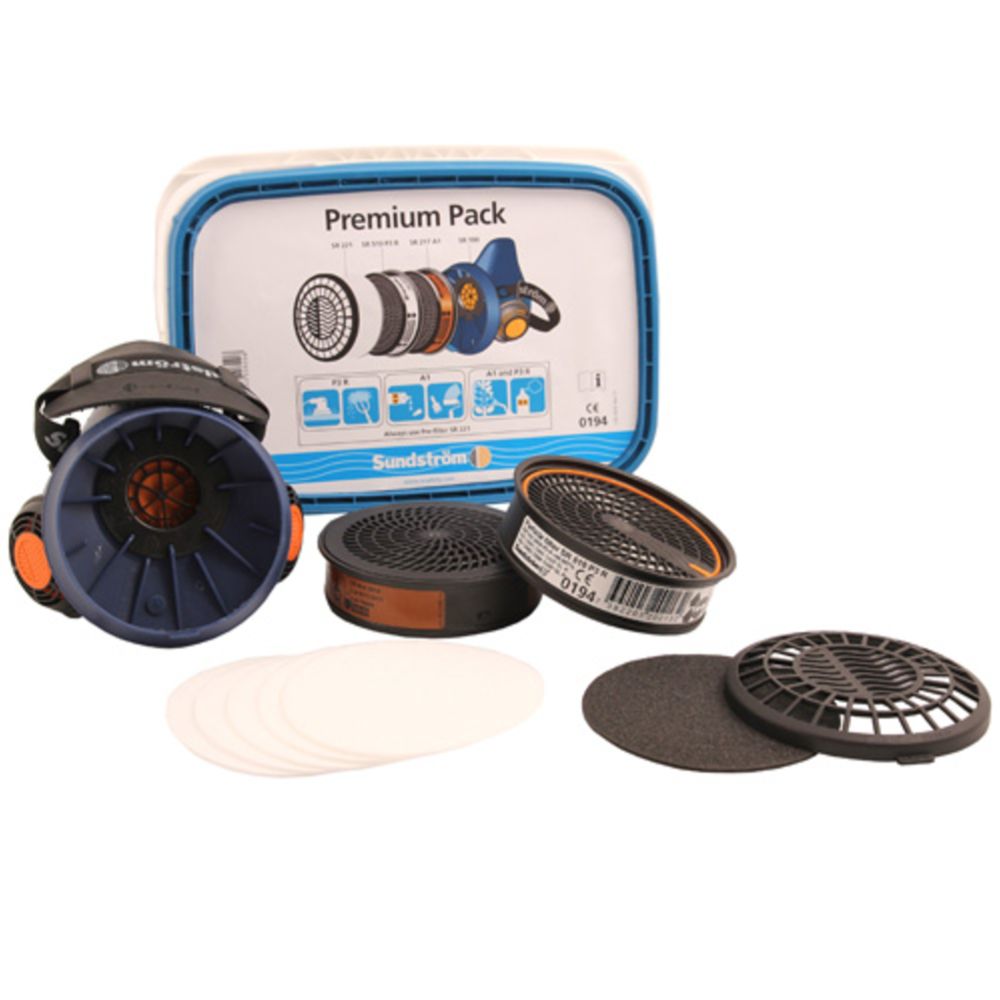 Sundström halvmask premium pack