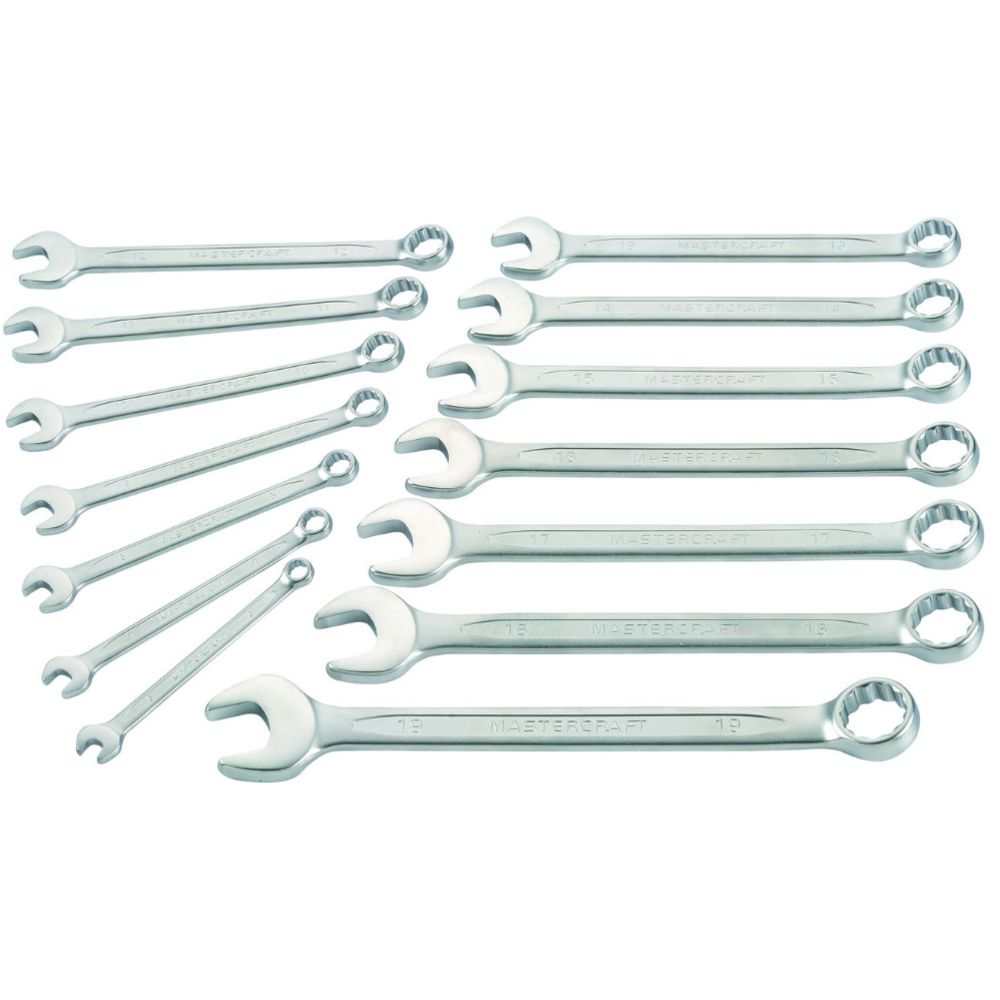 Mastercraft 14-osaline lehtsilmusvõtmete komplekt, 6—24 mm