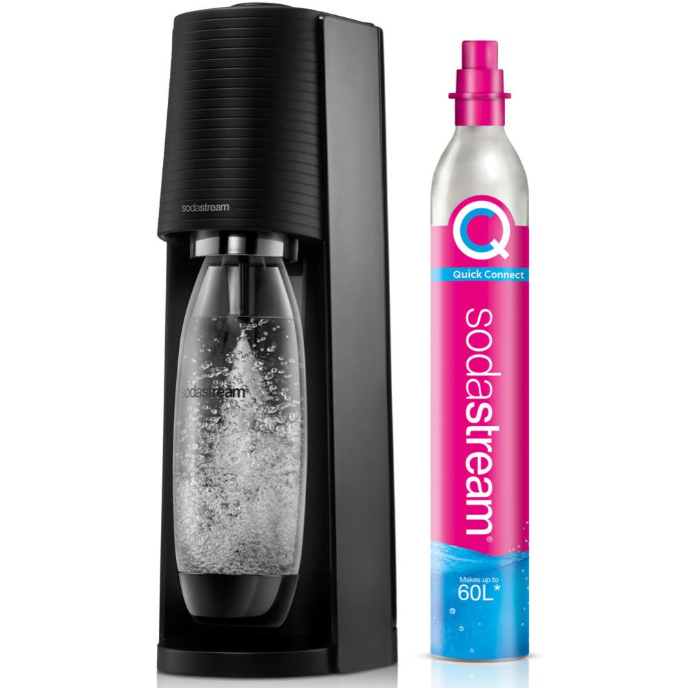 SodaStream Terra mulliveemasin, must